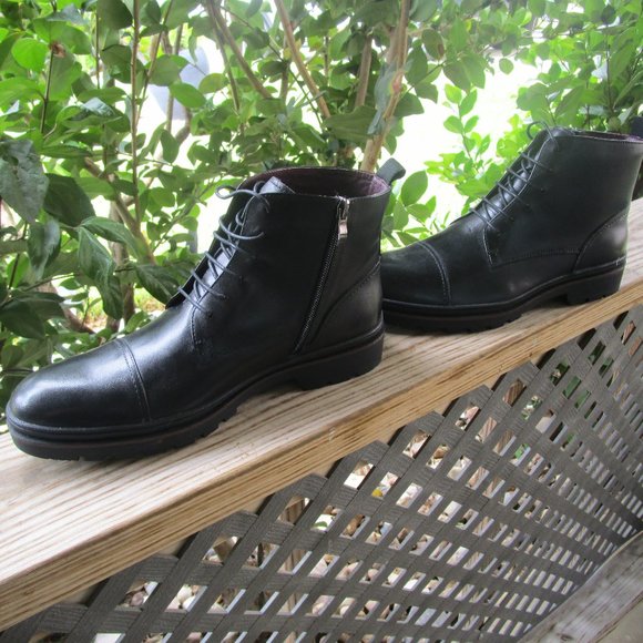 Vintage Foundry Co Men\'s Black Leather Benny Boots main image 9